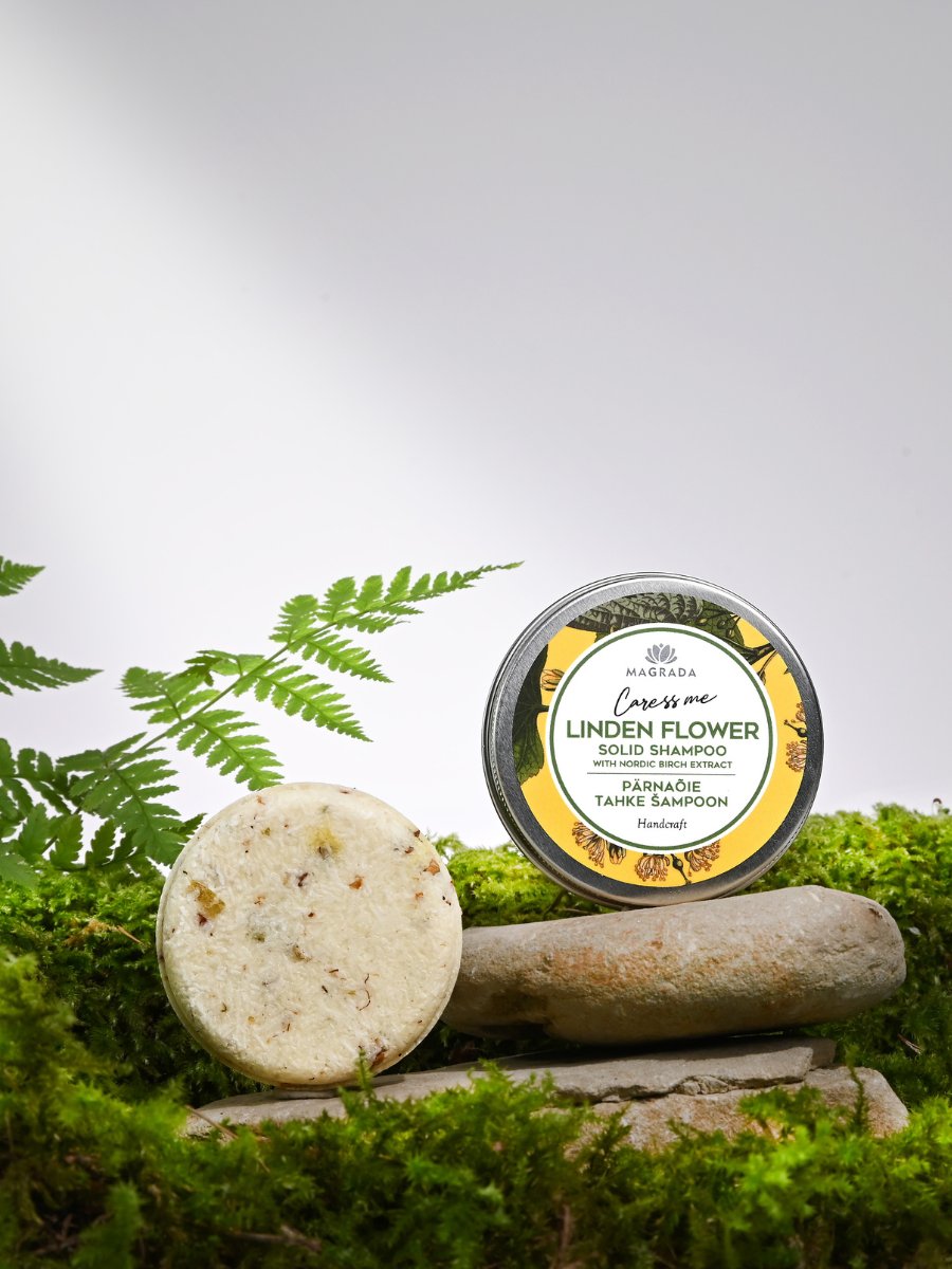 Solid Linden Flower Shampoo Nordic birch extract