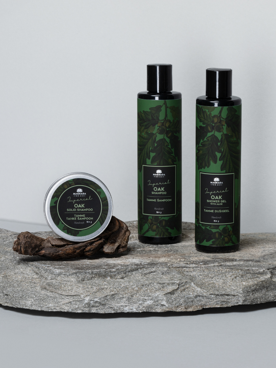 Solid Oak Shampoo "Imperial" - for men