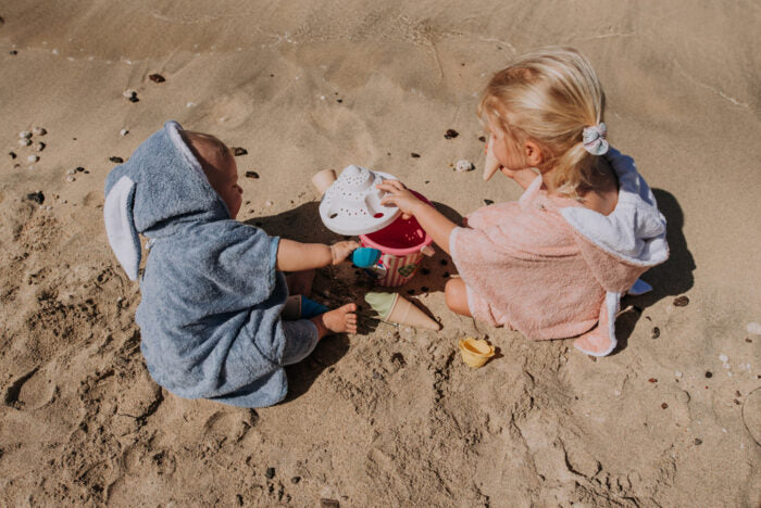 Short-sleeved Poncho Rabbit - FOR TODDLER