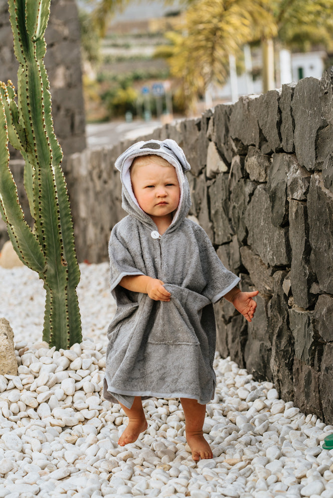 Short-sleeved poncho for KOALA - TODDLER