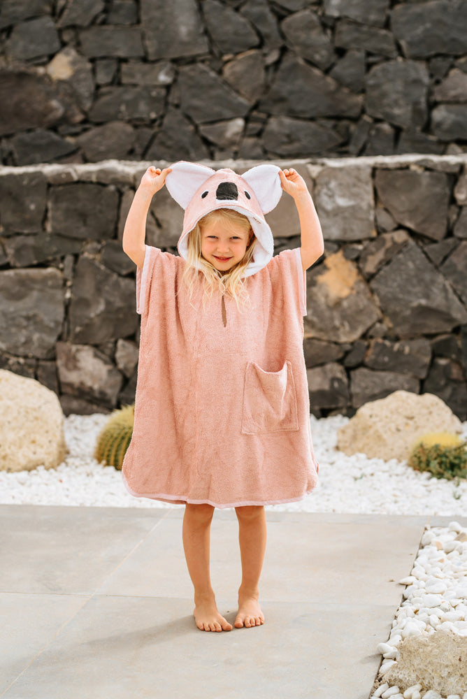 Short-sleeved poncho for KOALA - TODDLER