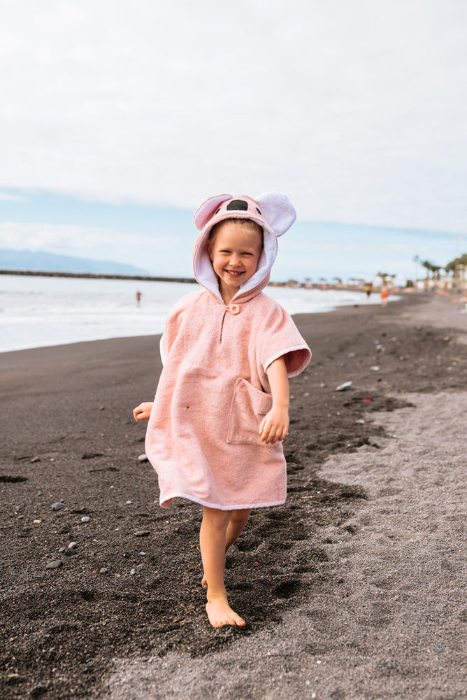 Short-sleeved poncho KOALA - CHILDREN