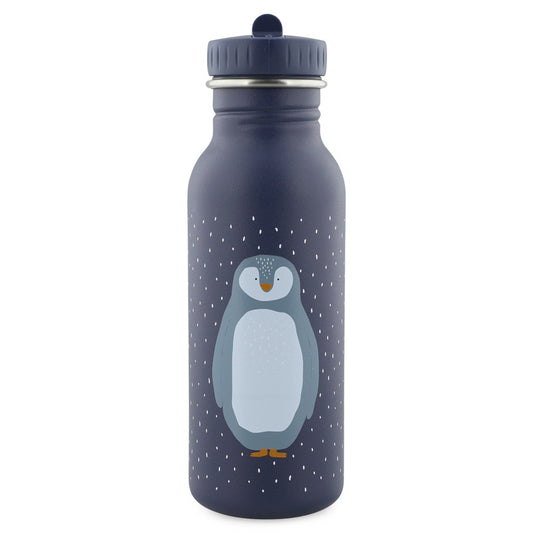 Ruostumattomasta teräksestä valmistettu pullo 500 ml - Mr Penguin