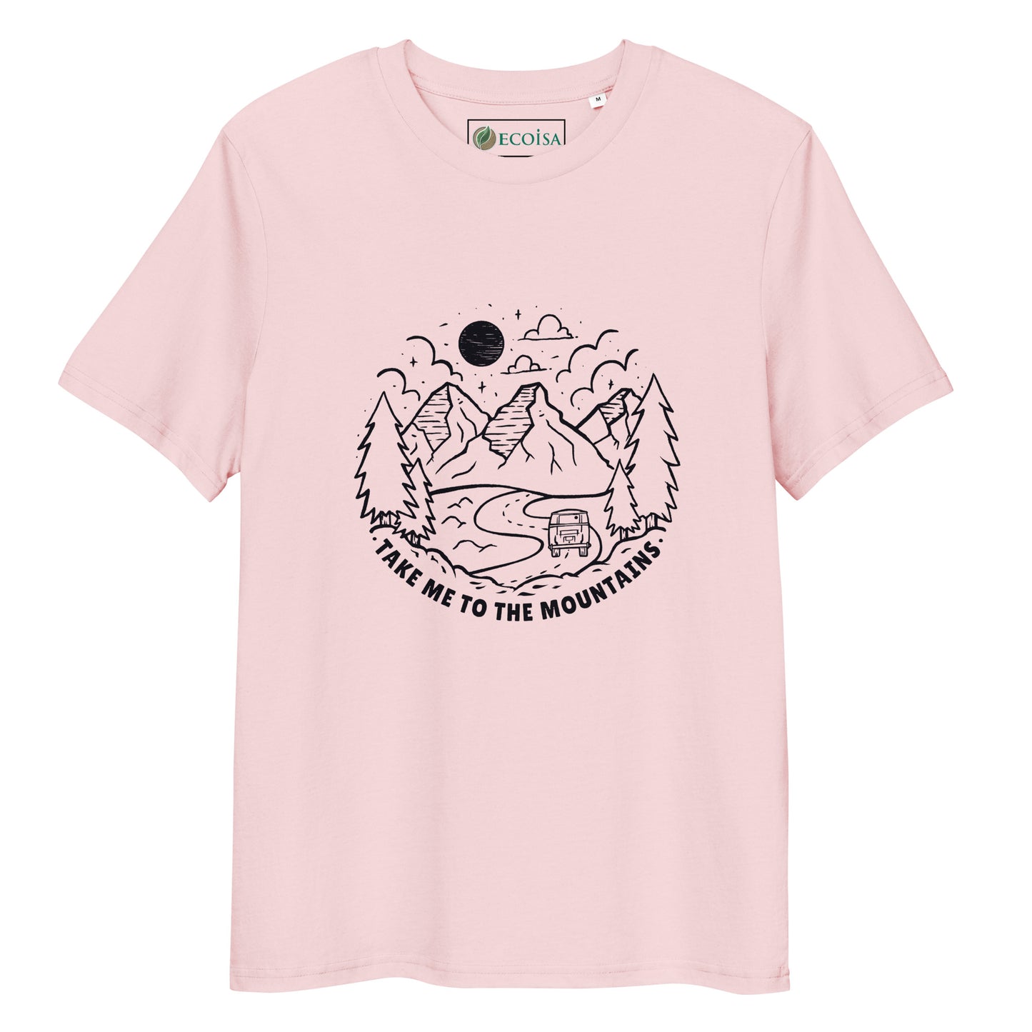 Unisex t-paita Mountains Ecoisa