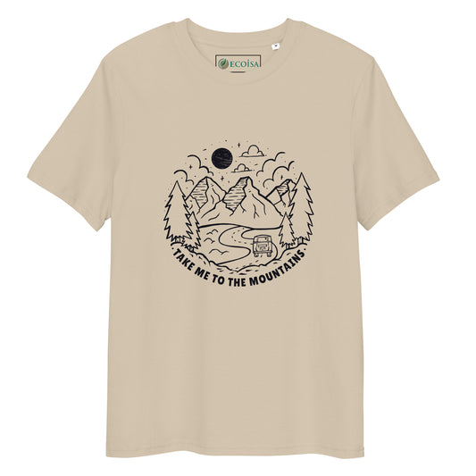 Unisex t-paita Mountains Ecoisa